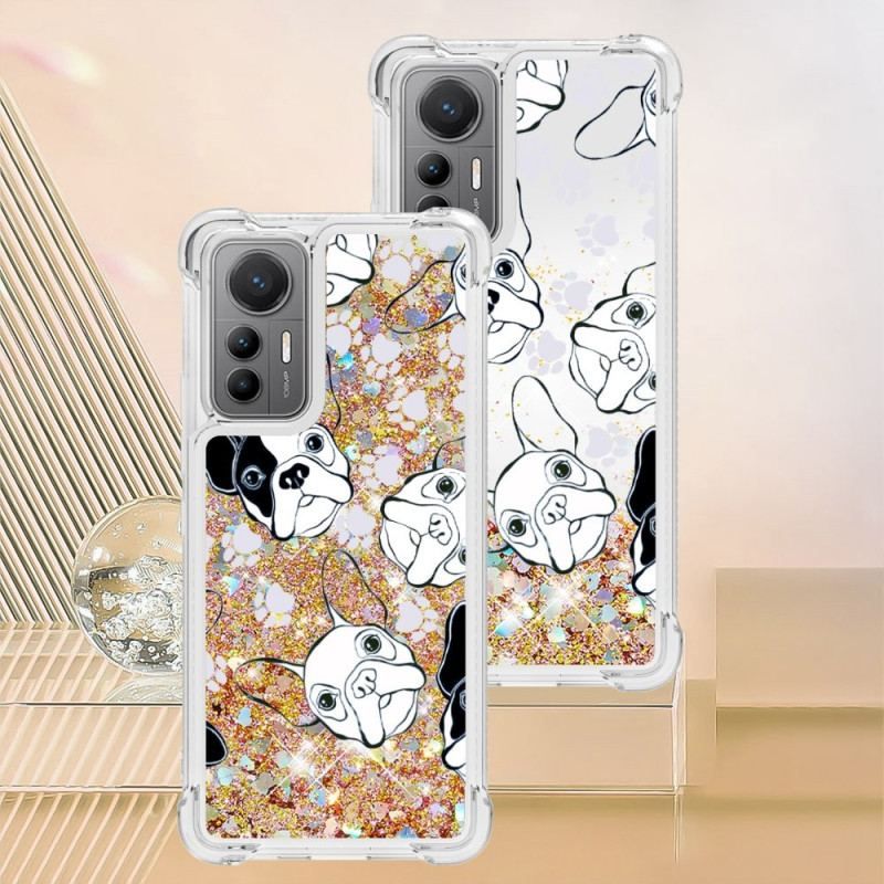 Coque Xiaomi 12 Lite Paillettes Mr Chien