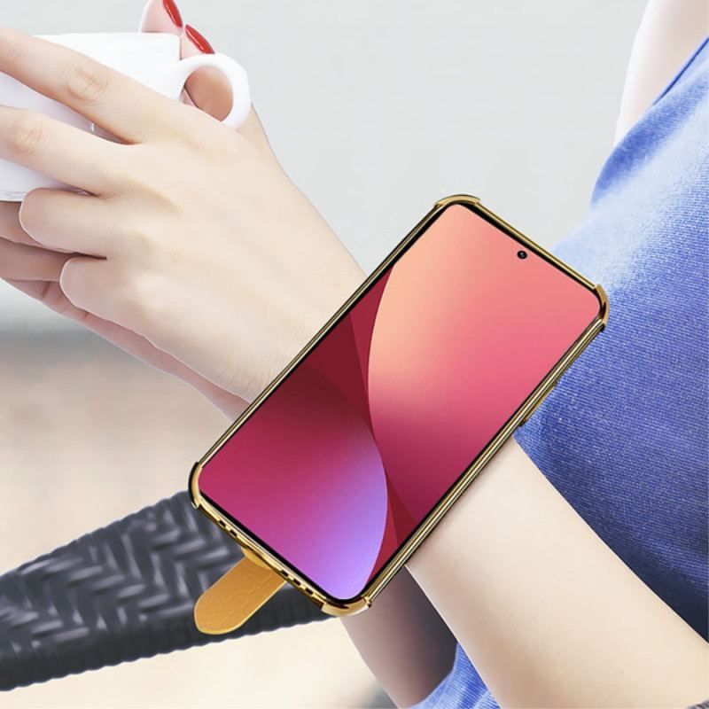 Coque Xiaomi 12 Pro Croco Bracelet