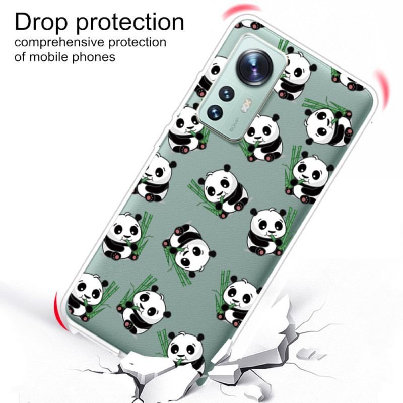 Coque Xiaomi 12 Pro Pandas