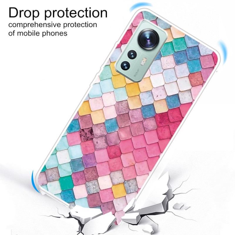 Coque Xiaomi 12 Pro Silicone Graphique