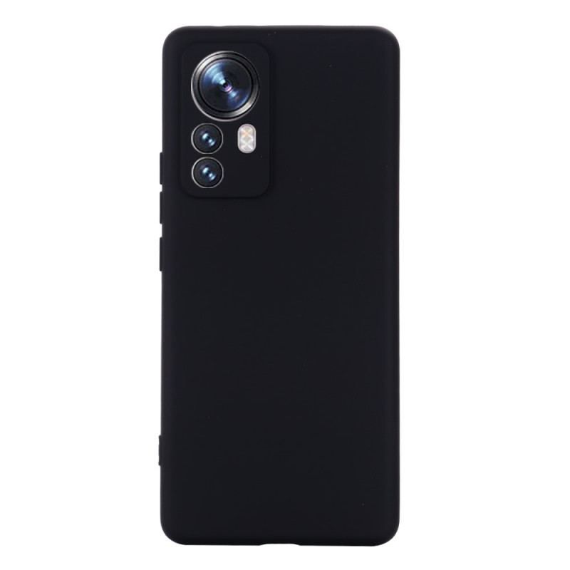 Coque Xiaomi 12 Pro Silicone Liquide Avec Lanière