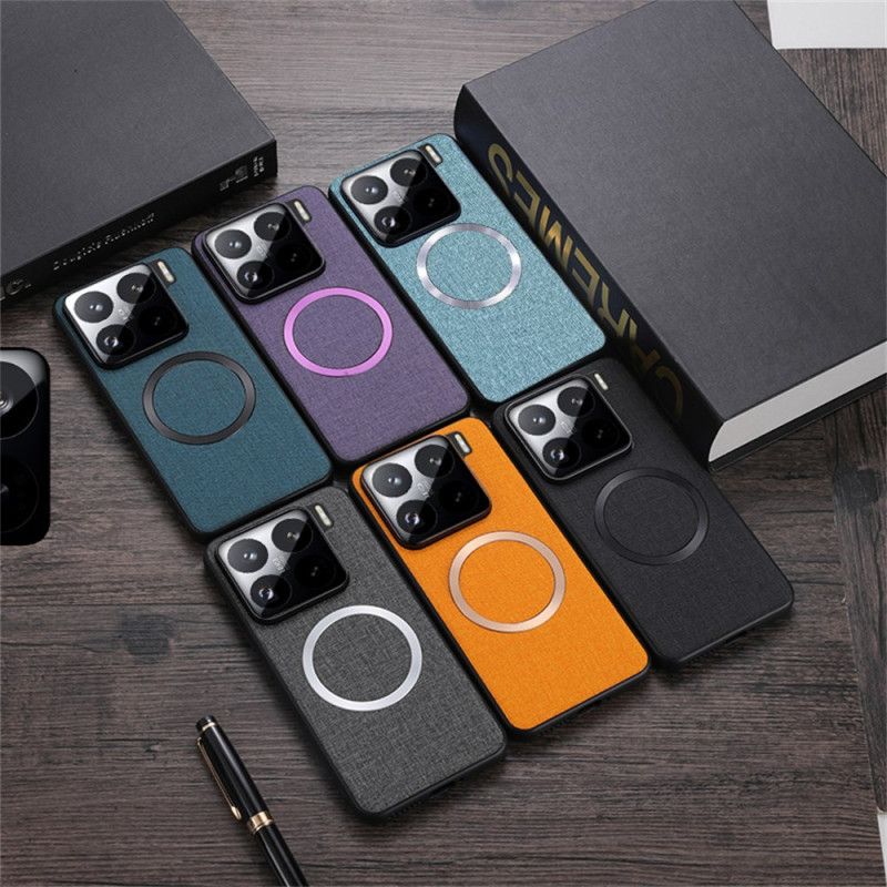 Coque Xiaomi 15 Compatible MagSafe Tissu