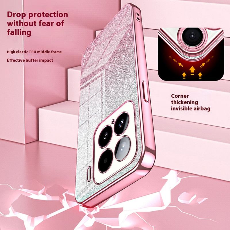 Coque Xiaomi 15 Paillettes Dégradées