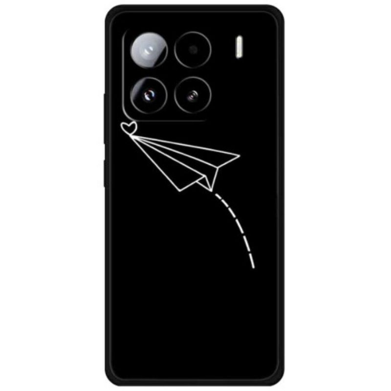 Coque Xiaomi 15 Pro Avion et cœur