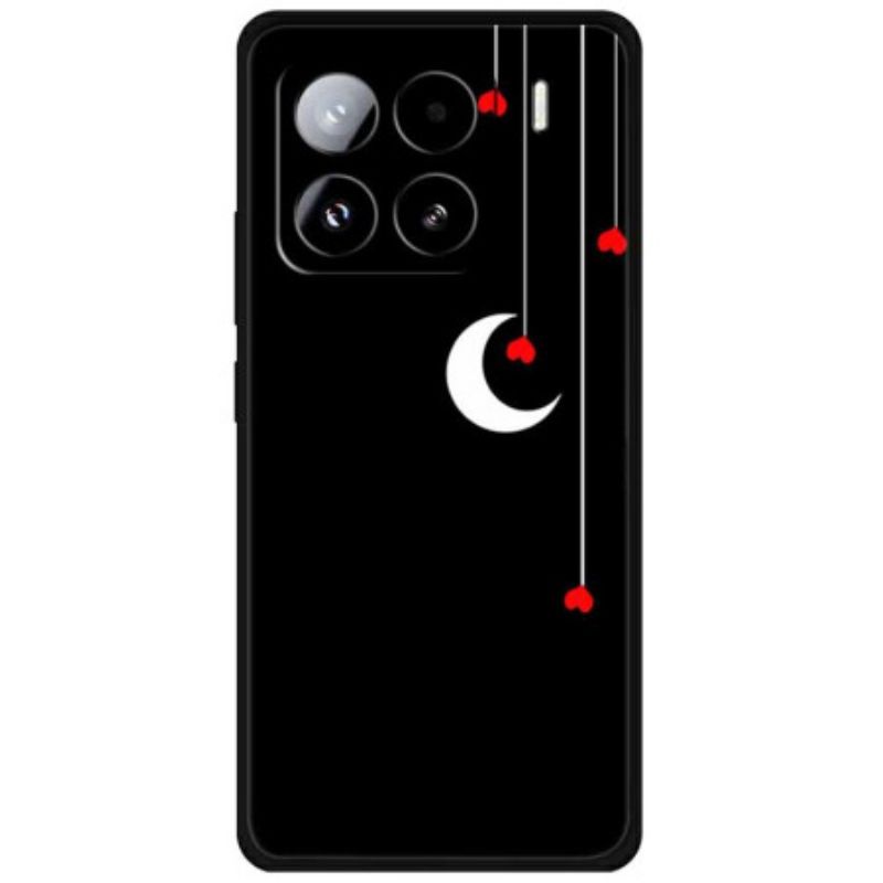 Coque Xiaomi 15 Pro Cœurs et Lune