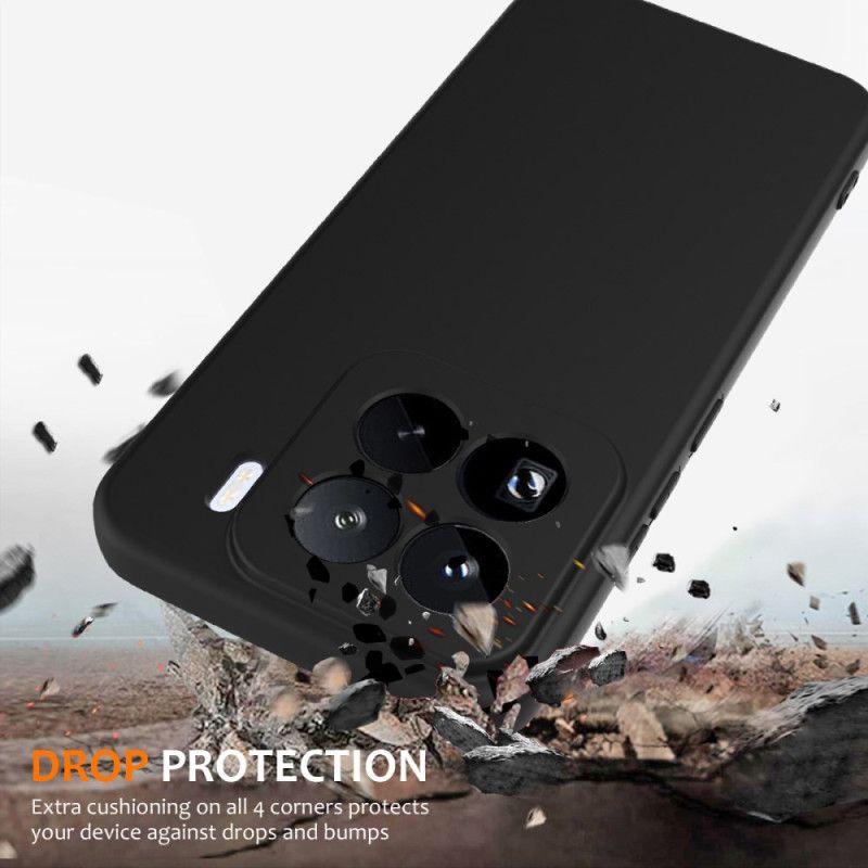 Coque Xiaomi 15 Pro Compatible MagSafe Silicone Liquide à Lanière