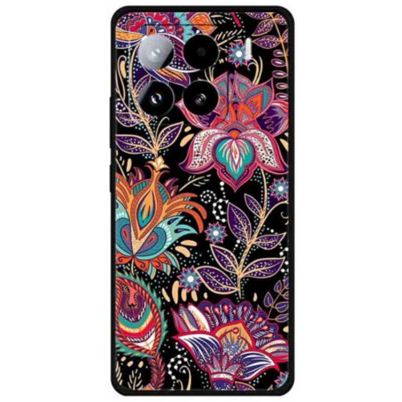 Coque Xiaomi 15 Pro Fleurs Violettes
