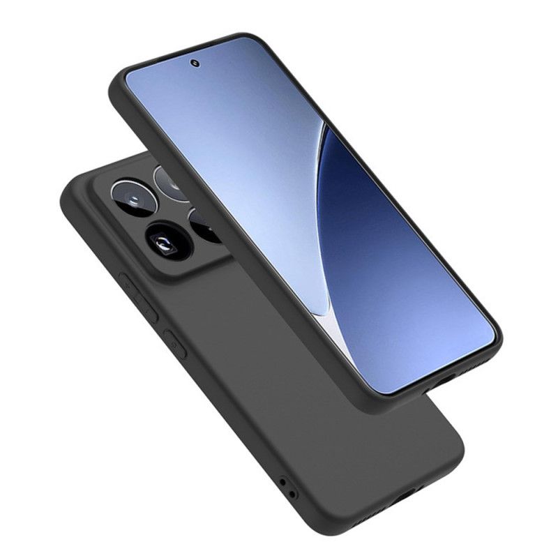 Coque Xiaomi 15 Pro Silicone Mat avec Protecteur Écran en verre Trempé
