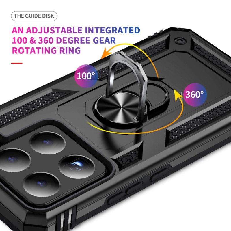 Coque Xiaomi 15 Pro Ultra Résistante Support Rotatif à