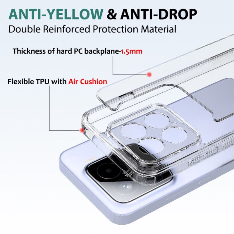 Coque Xiaomi 15 Protection Antichoc Transparente