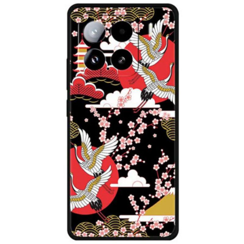 Coque Xiaomi 15 Quatre Grues en Vol