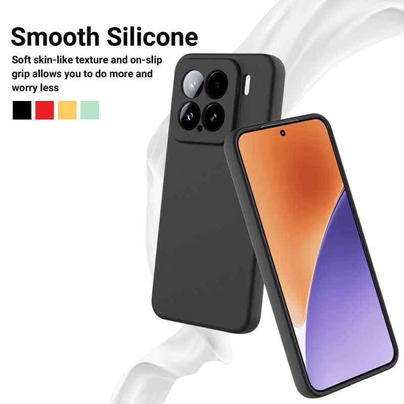 Coque Xiaomi 15 Silicone Liquide à Lanière