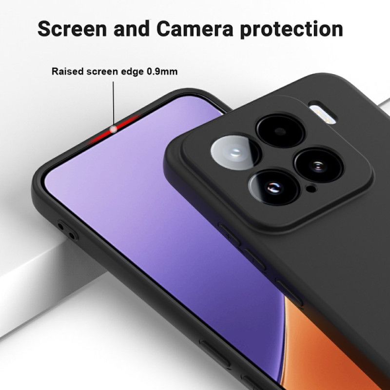 Coque Xiaomi 15 Silicone Liquide à Lanière