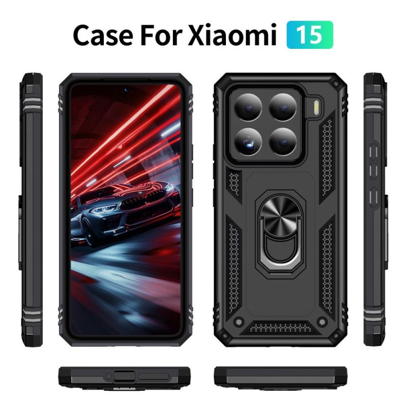 Coque Xiaomi 15 Ultra Résistante Support Rotatif