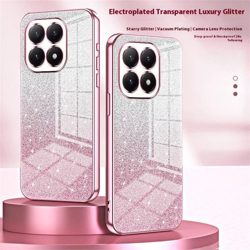 Coque Xiaomi 15T Design Pailleté Dégradé