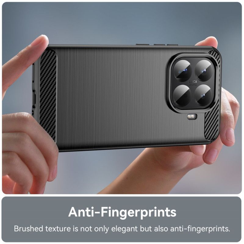 Coque Xiaomi 15T Pro Fibre Carbone Brossée
