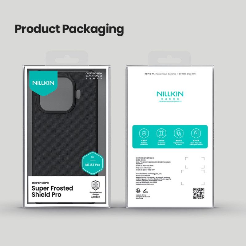 Coque Xiaomi 15T Pro Frosted Shield Pro NILLKIN