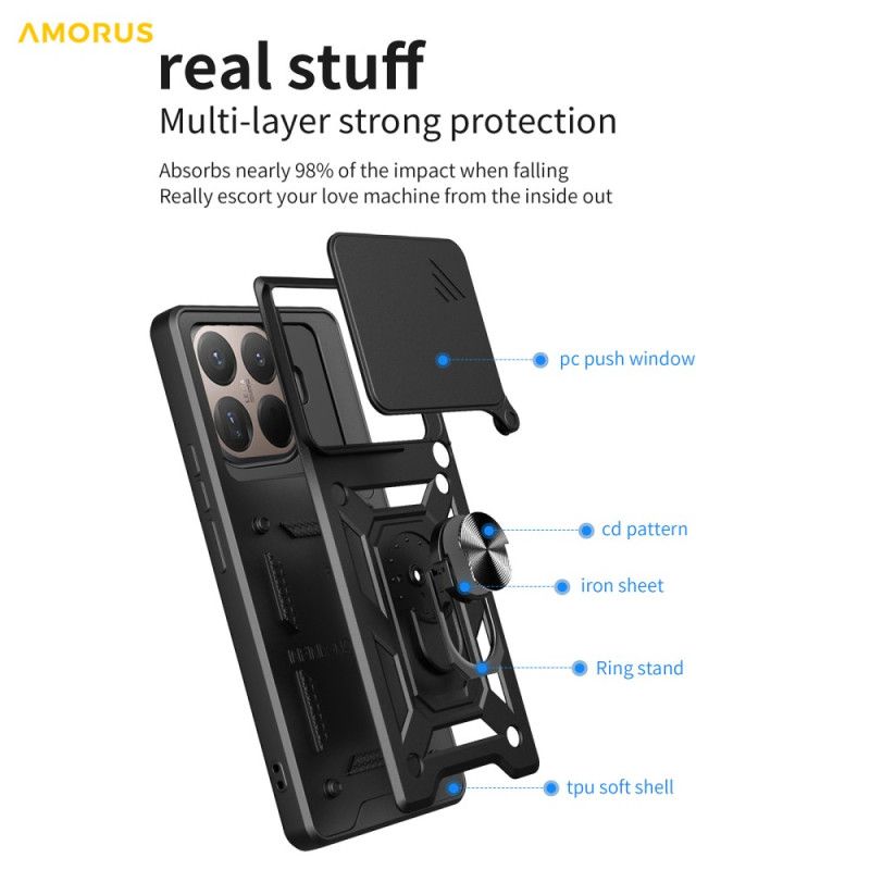 Coque Xiaomi 15T Pro Support et Protection de Caméra