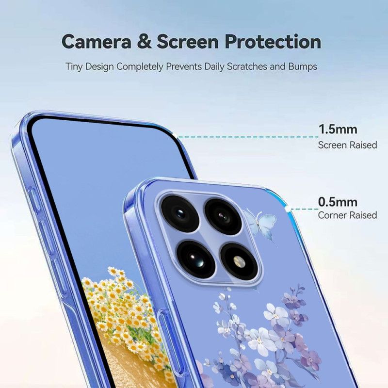 Coque Xiaomi 15T Transparente Florale