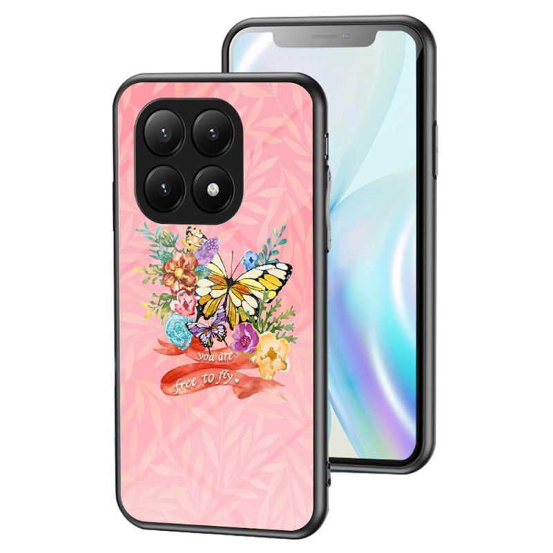 Coque Xiaomi 15T Verre Trempé Papillons