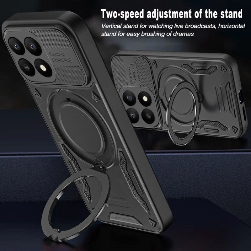 Coque Xiaomi 17 Magnétique avec Béquille Rotative