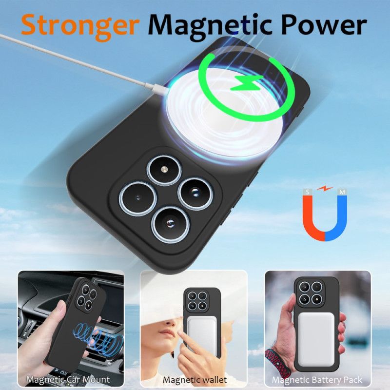 Coque Xiaomi 17 Magnétique en Silicone Liquide