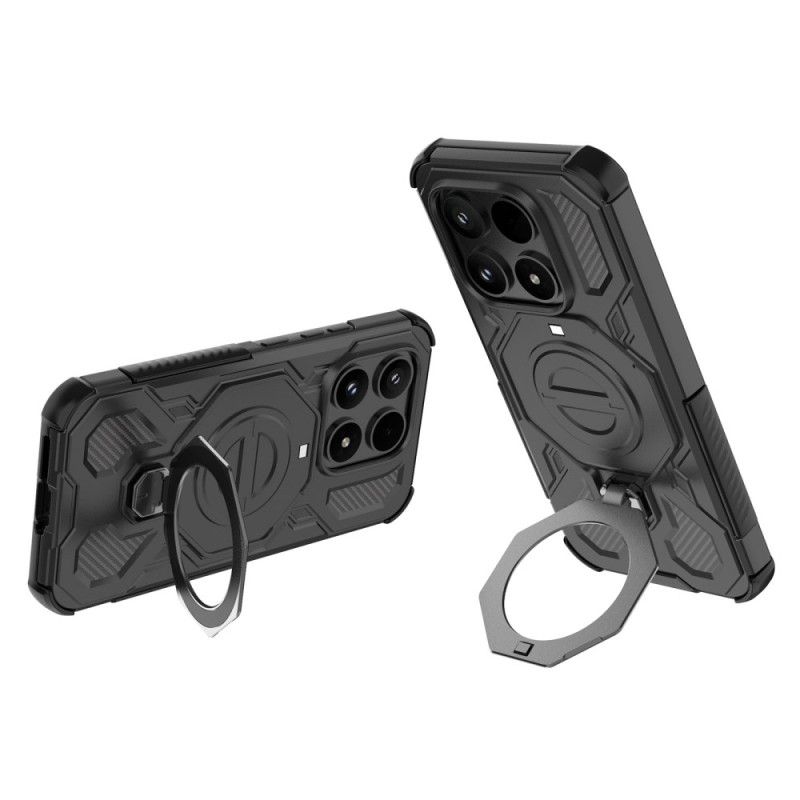 Coque Xiaomi 17 Magnétique et Support Rotatif en Métal