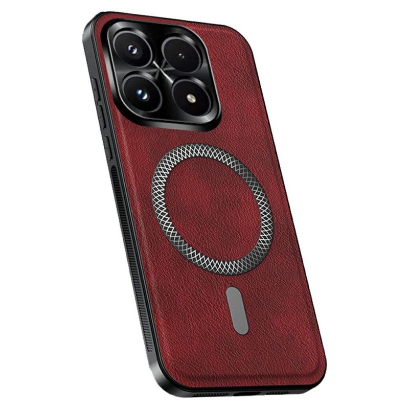 Coque Xiaomi 17 MagSafe Effet Cuir