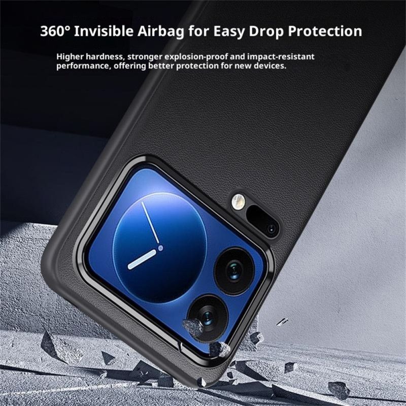 Coque Xiaomi 17 Pro Airbag et Cadre Métal pour Objectif
