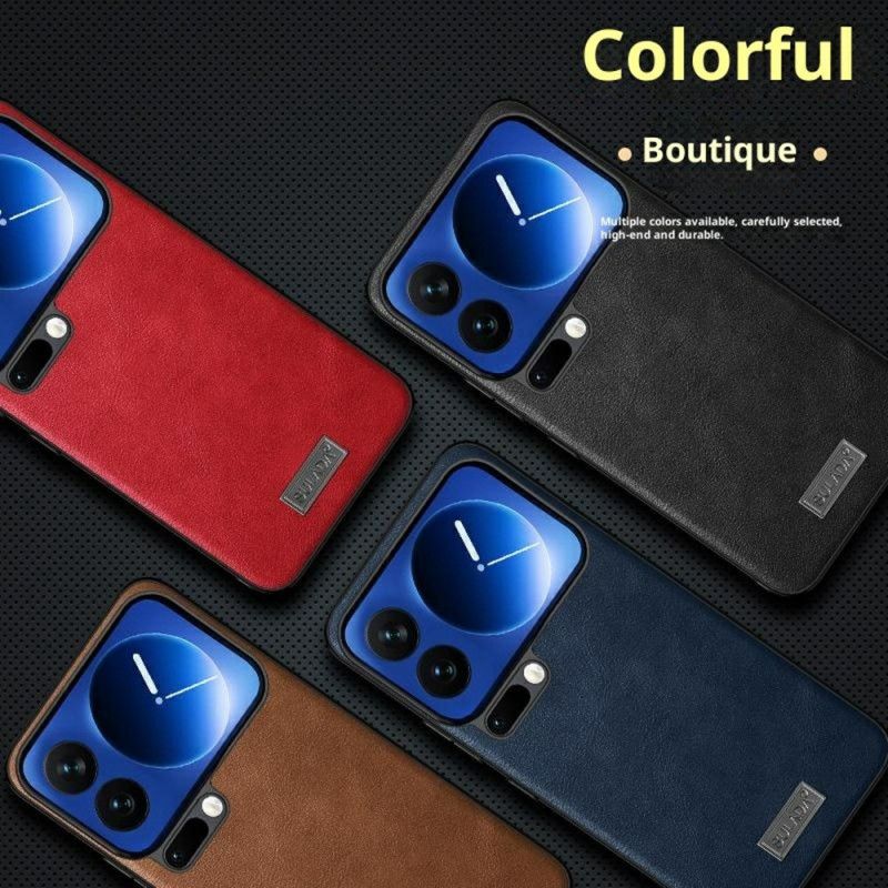 Coque Xiaomi 17 Pro Effet Cuir SULADA