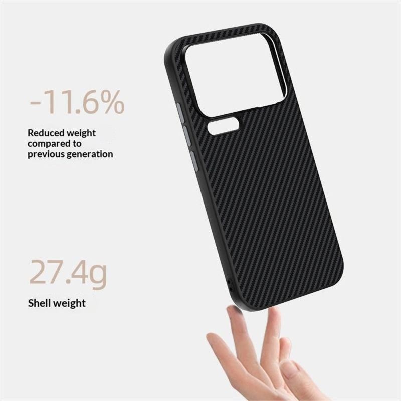 Coque Xiaomi 17 Pro Magnétique Fibre Carbone ABEEL