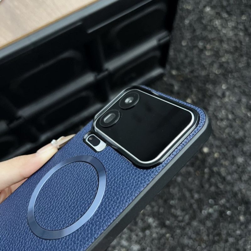 Coque Xiaomi 17 Pro Magnétique Texture Litchi