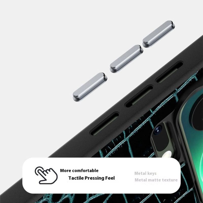 Coque Xiaomi 17 Pro MagSafe Effet Crocodile