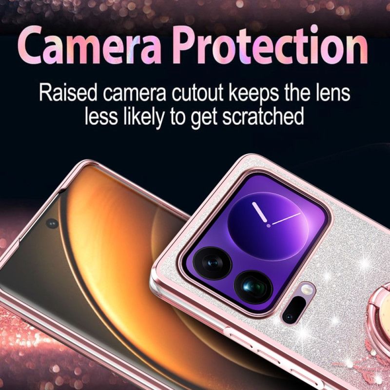 Coque Xiaomi 17 Pro Max Anneau-Rotatif KADEM