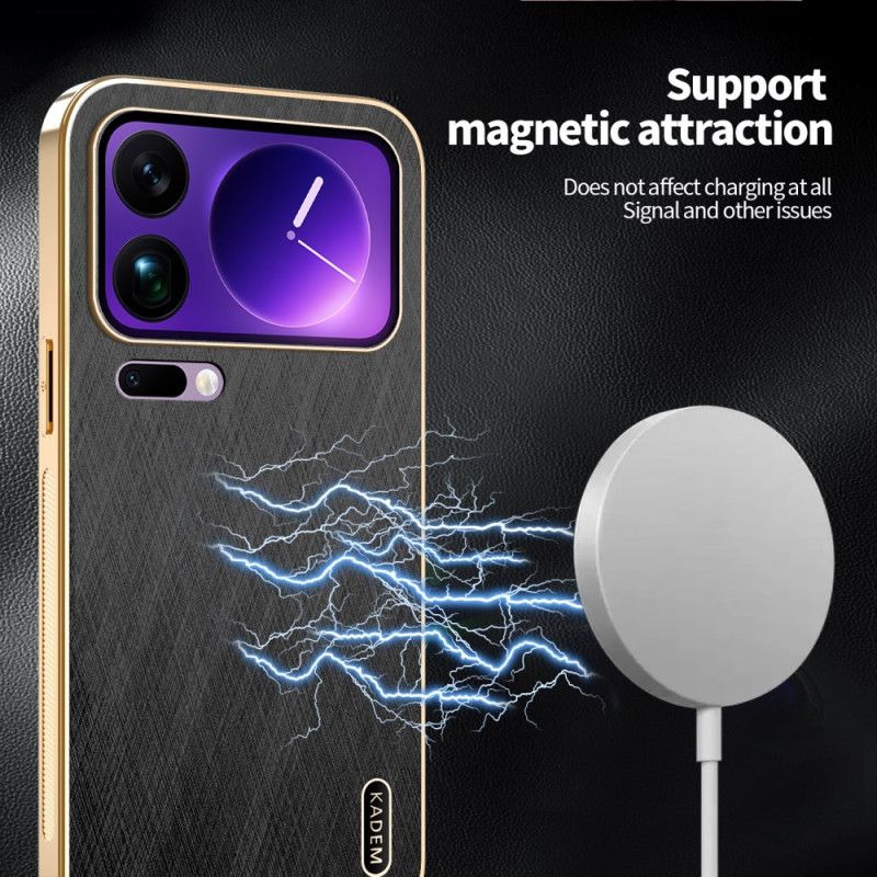 Coque Xiaomi 17 Pro Max Effet Cuir AZNS