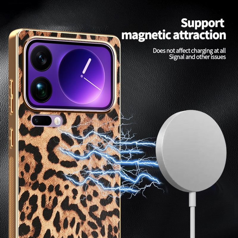 Coque Xiaomi 17 Pro Max Léopard