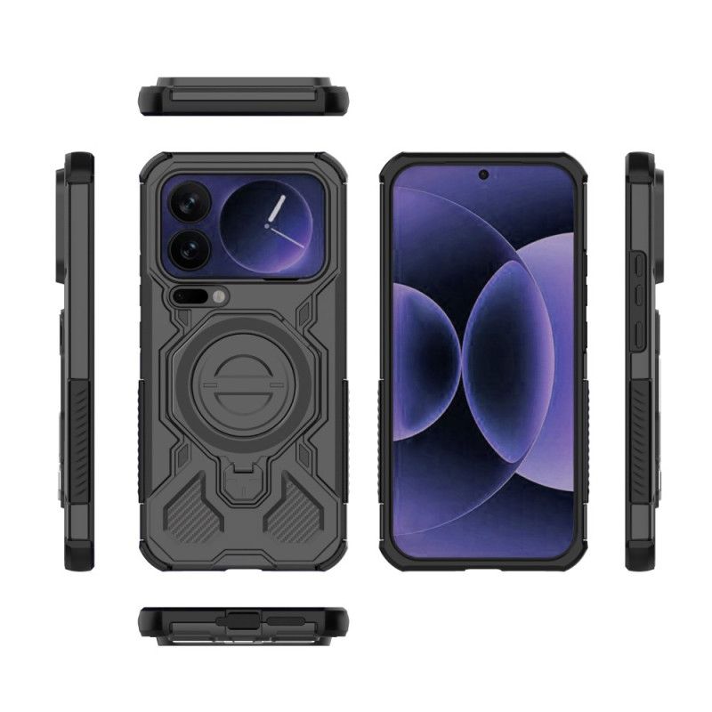 Coque Xiaomi 17 Pro Max Magnétique avec Support Rotatif