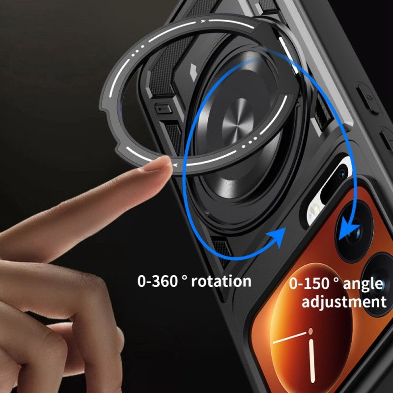 Coque Xiaomi 17 Pro Max Magnétique avec Support Rotatif