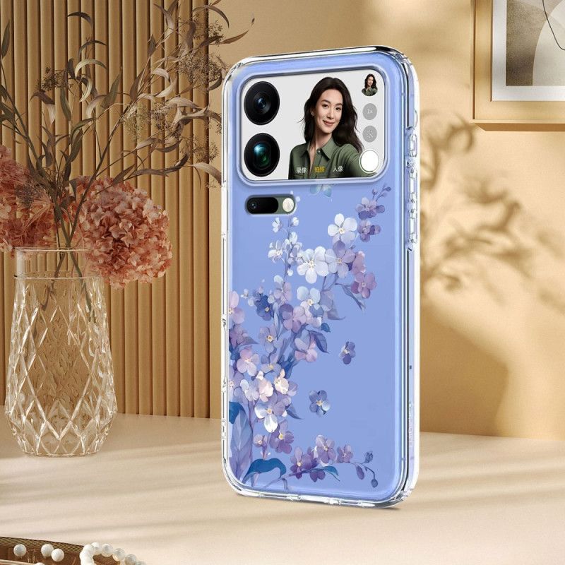 Coque Xiaomi 17 Pro Max Papillons et Fleurs