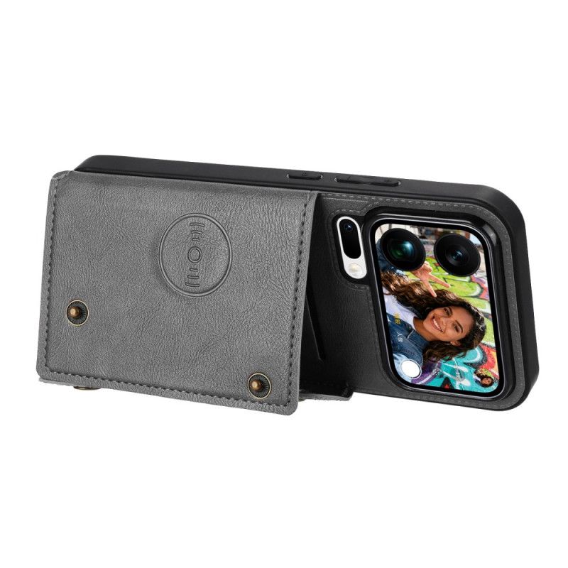 Coque Xiaomi 17 Pro Max Porte-Cartes Effet Cuir