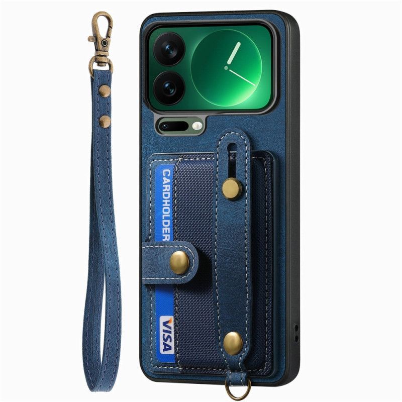 Coque Xiaomi 17 Pro Max Porte-Cartes et Béquille