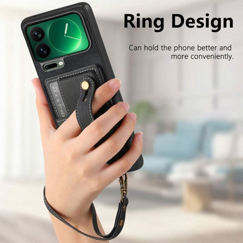 Coque Xiaomi 17 Pro Max Porte-Cartes et Béquille