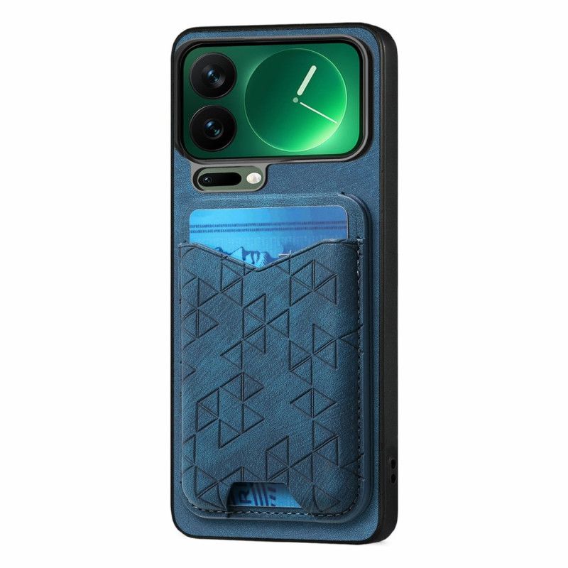 Coque Xiaomi 17 Pro Max Porte-Cartes et Support Ajustable