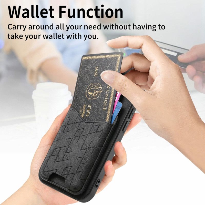 Coque Xiaomi 17 Pro Max Porte-Cartes et Support Ajustable