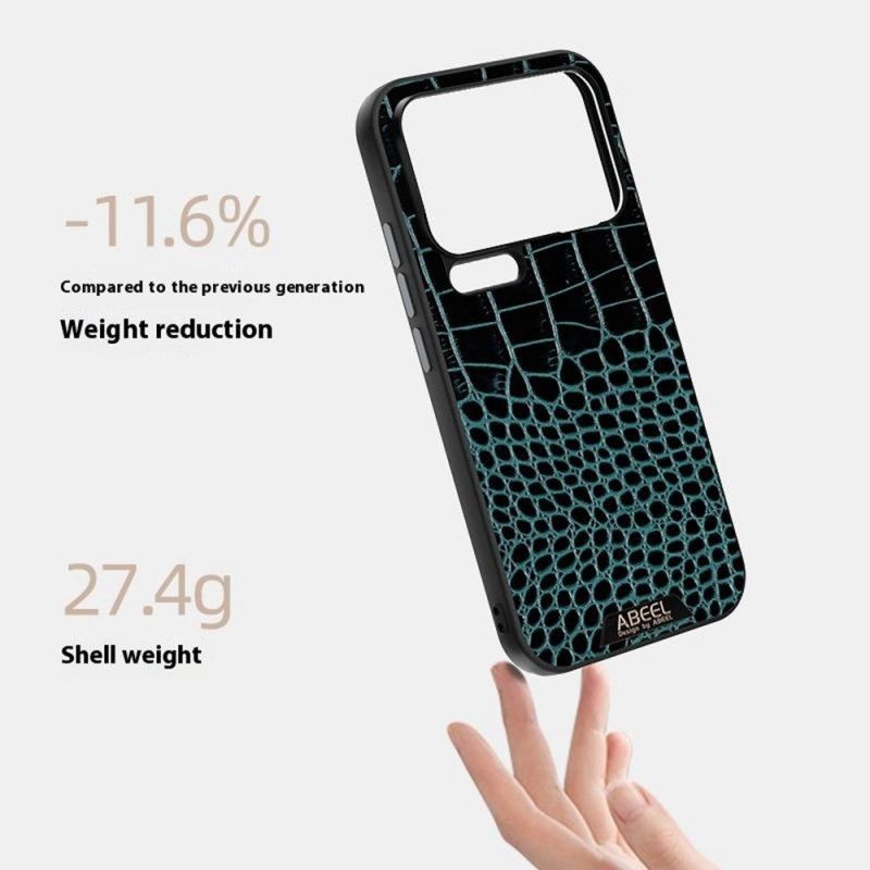 Coque Xiaomi 17 Pro Max Texture Crocodile ABEEL