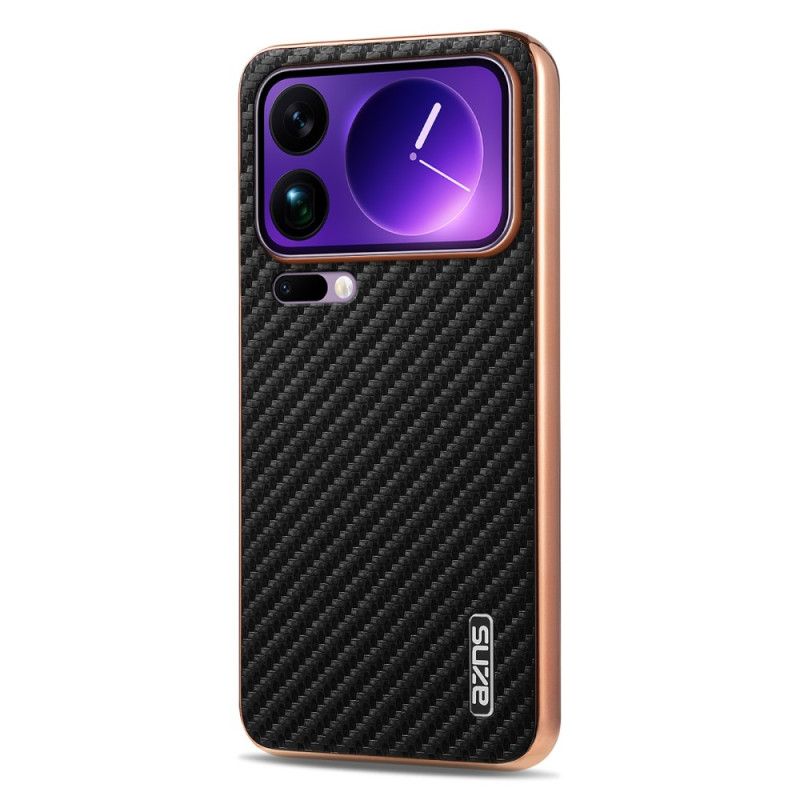 Coque Xiaomi 17 Pro Max Texture Fibre de Carbone AZNS