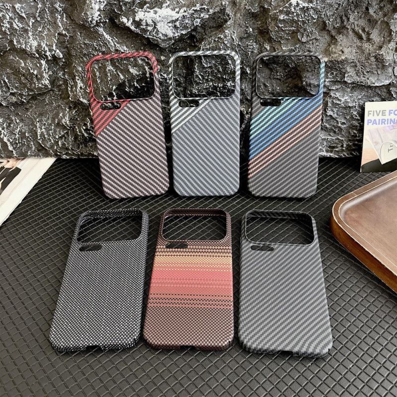 Coque Xiaomi 17 Pro Max Texture Fibre de Carbone Design