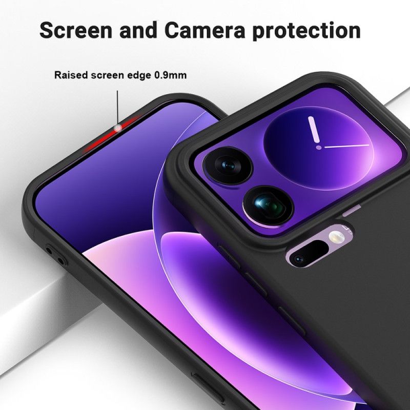 Coque Xiaomi 17 Pro Silicone Liquide à Lanière