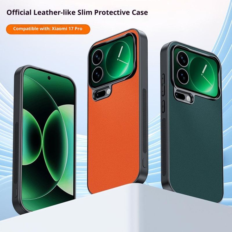 Coque Xiaomi 17 Pro Simili Cuir