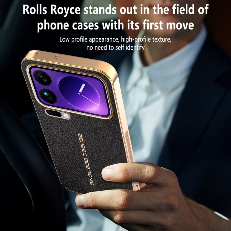 Coque Xiaomi 17 Pro Texture Litchi Anti-Rayures